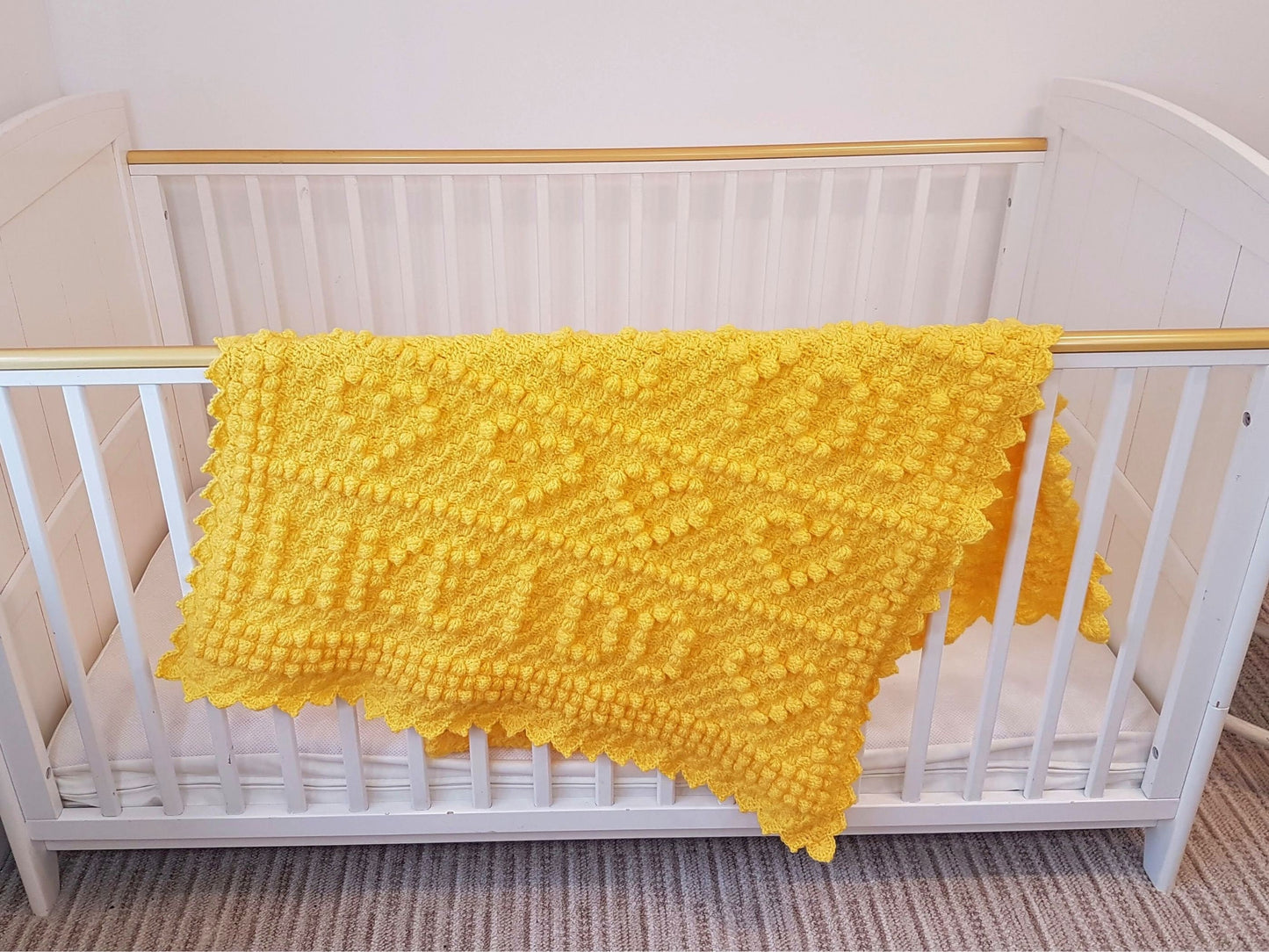 No Bunny Loves You Like I Do C2C Baby Blanket Pattern w/ Written Pattern & Large Graph | C2C Afghan Pattern Love Message Baby Shower Gift
