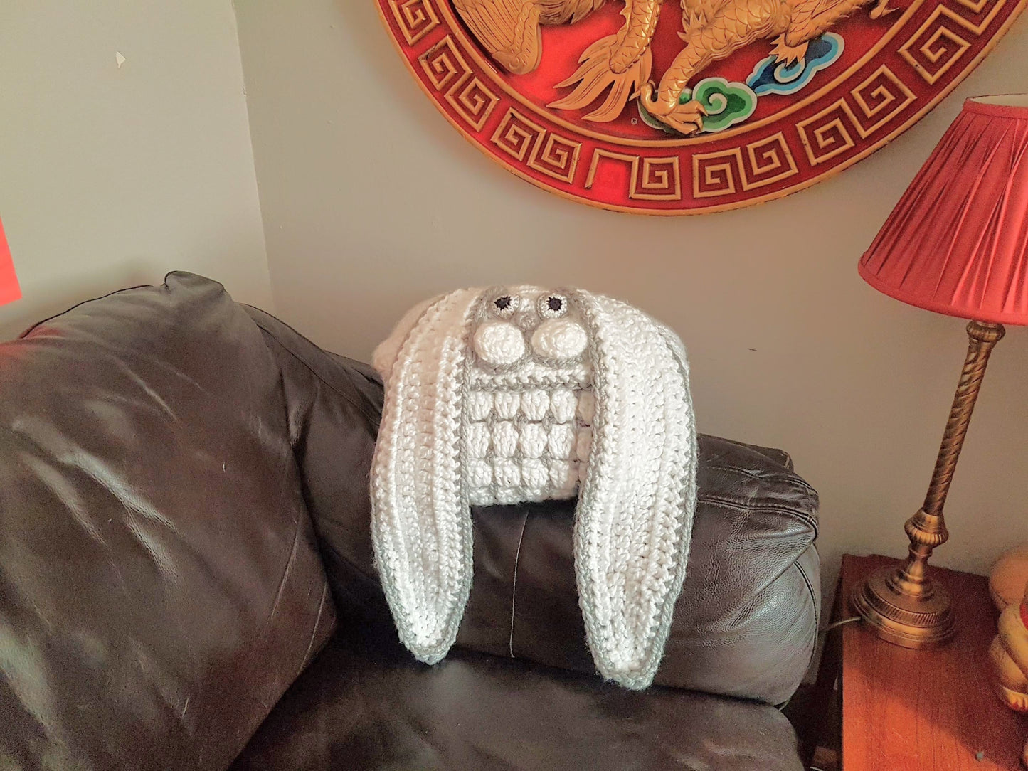 2 in 1 Hooded Woodland Bunny Rabbit Blanket in Adult and Child Sizes Crochet Pattern - Folding Blanket - Farm Animals - Great Gift