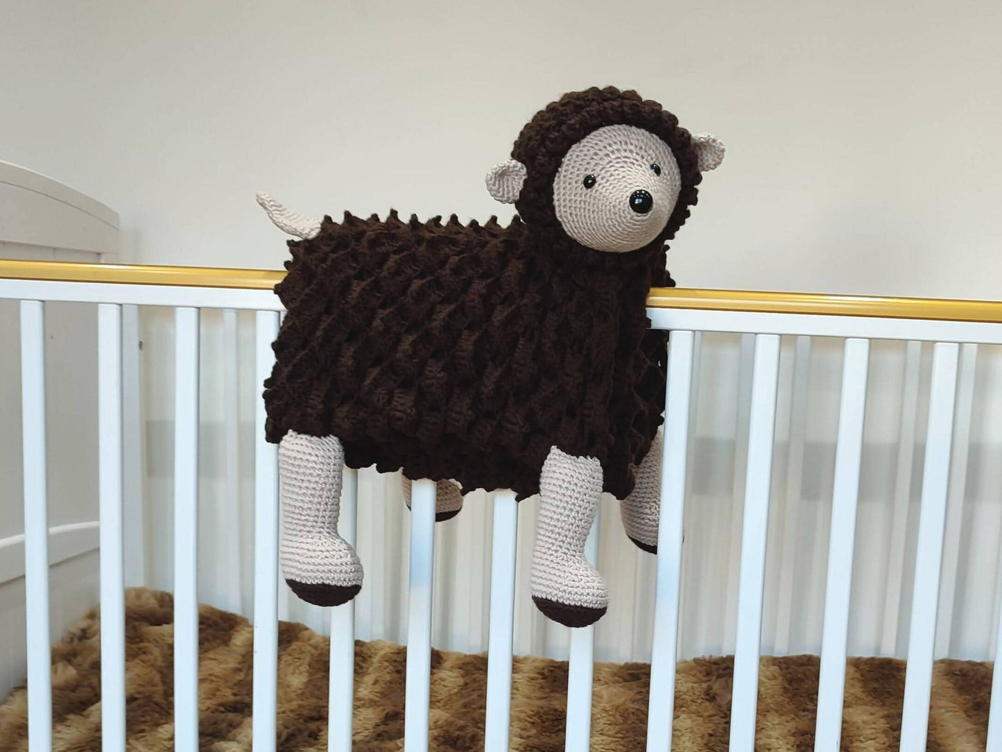 3in1 Woodland Hedgehog Baby Blanket Crochet Pattern Pram Toy Blanket Lovey Hedgehog Bear Baby Shower Baby Gift Birthday Nursery Blanket Toy