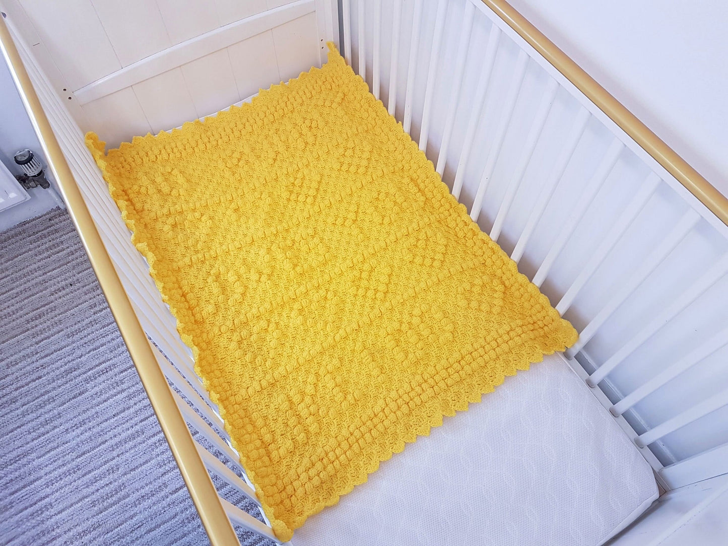 No Bunny Loves You Like I Do C2C Baby Blanket Pattern w/ Written Pattern & Large Graph | C2C Afghan Pattern Love Message Baby Shower Gift