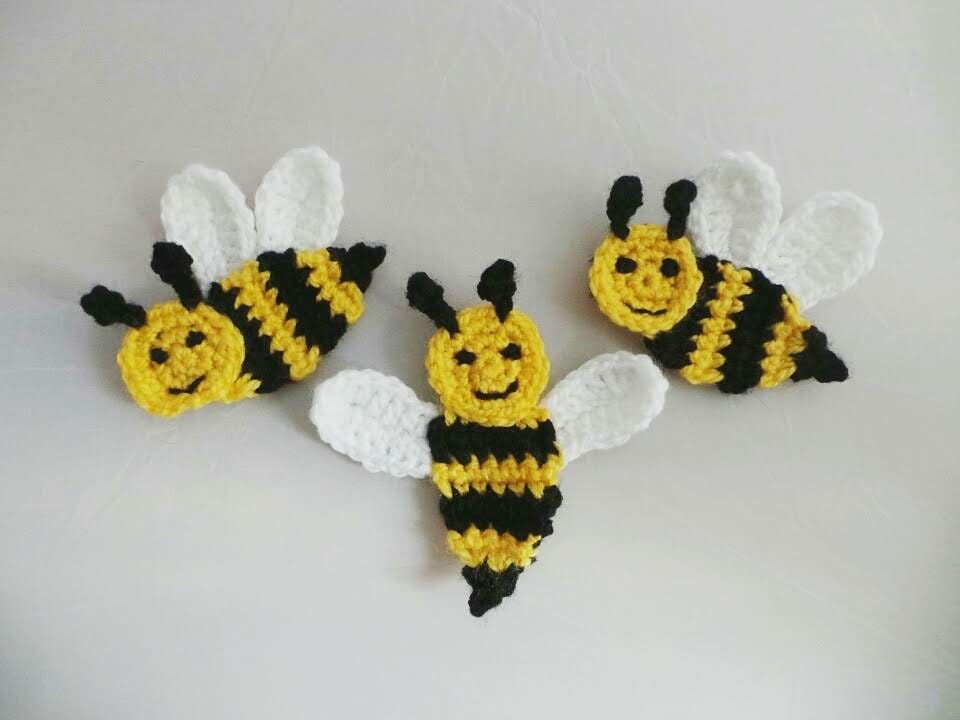 Happy Bee Applique Modular PATTERN
