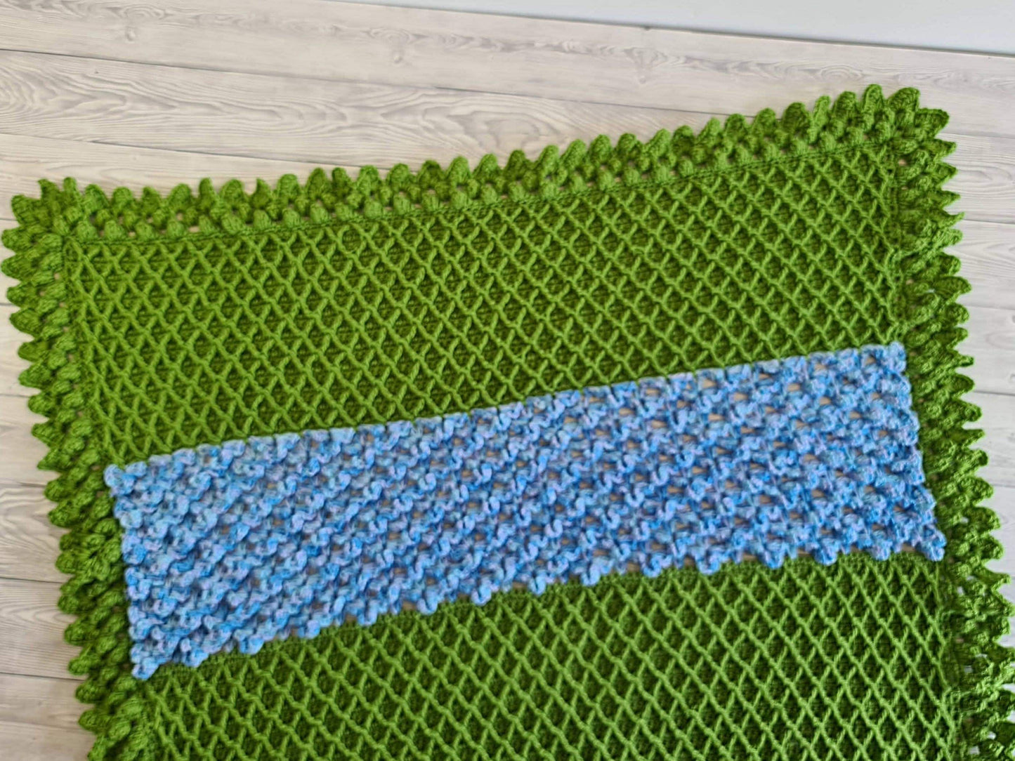 Trellis Flowers Baby Blanket Lapghan Crochet Pattern | Flower Blanket Baby Shower Gift Summer Crochet Afghan Birthday Baby Gift Christmas