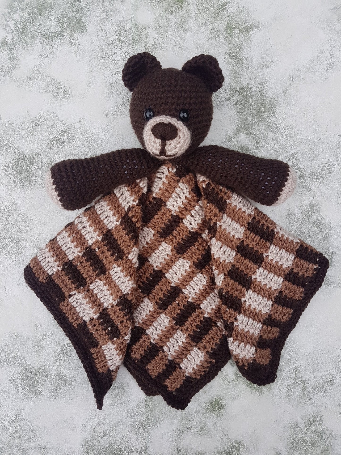 6 PATTERNS BUNDLE Of Animal Baby Lovey Security Blankets Toy - Sheep, Bear, Fox, Unicorn, Elephant & Deer - Baby Shower Gifts Birthday Toy