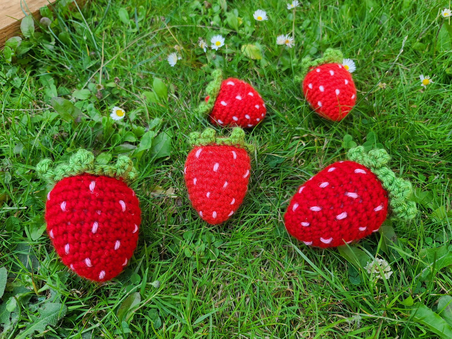 Strawberry Crochet Pattern | Amigurumi Giant Strawberry Pattern Crochet Strawberry Fruit Keychain Pattern Birthday Gift Strawberry Baby Toy