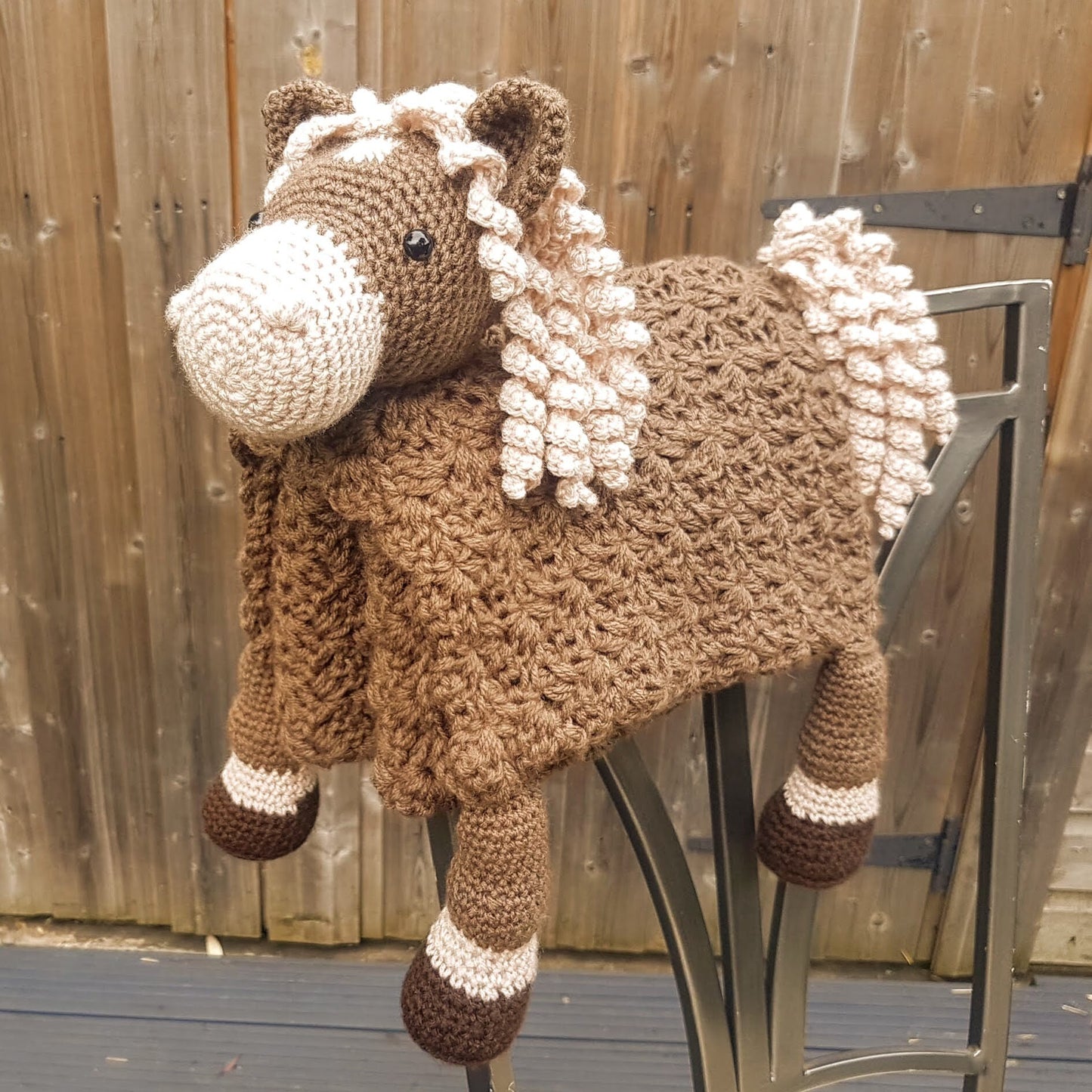 Horse Baby Blanket & 2 Horse Loveys Baby Shower Set Crochet Patterns | Multipurpose Baby Blanket and Amigurumi Horse Lovey Baby Shower Gift