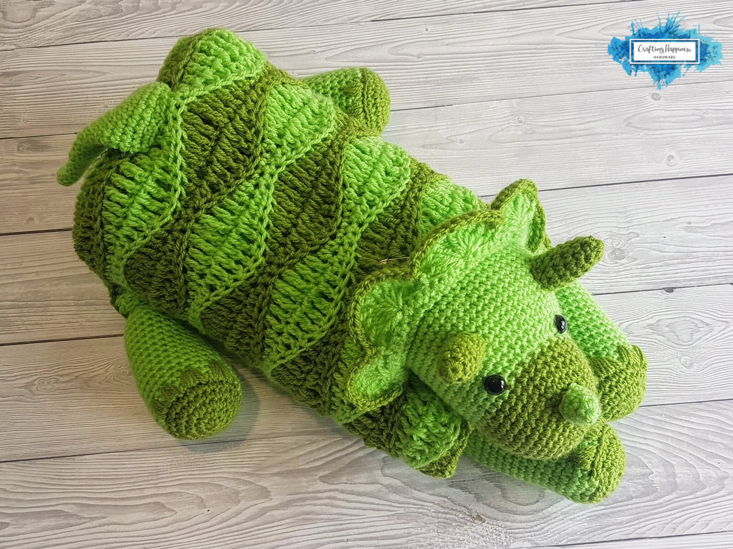 3in1 Dinosaur Baby Blanket Crochet Pattern | Dino Blanket Baby Shower Gift Boys & Girls Pram Blanket Amigurumi Dinosaur Blanket Crochet Toy