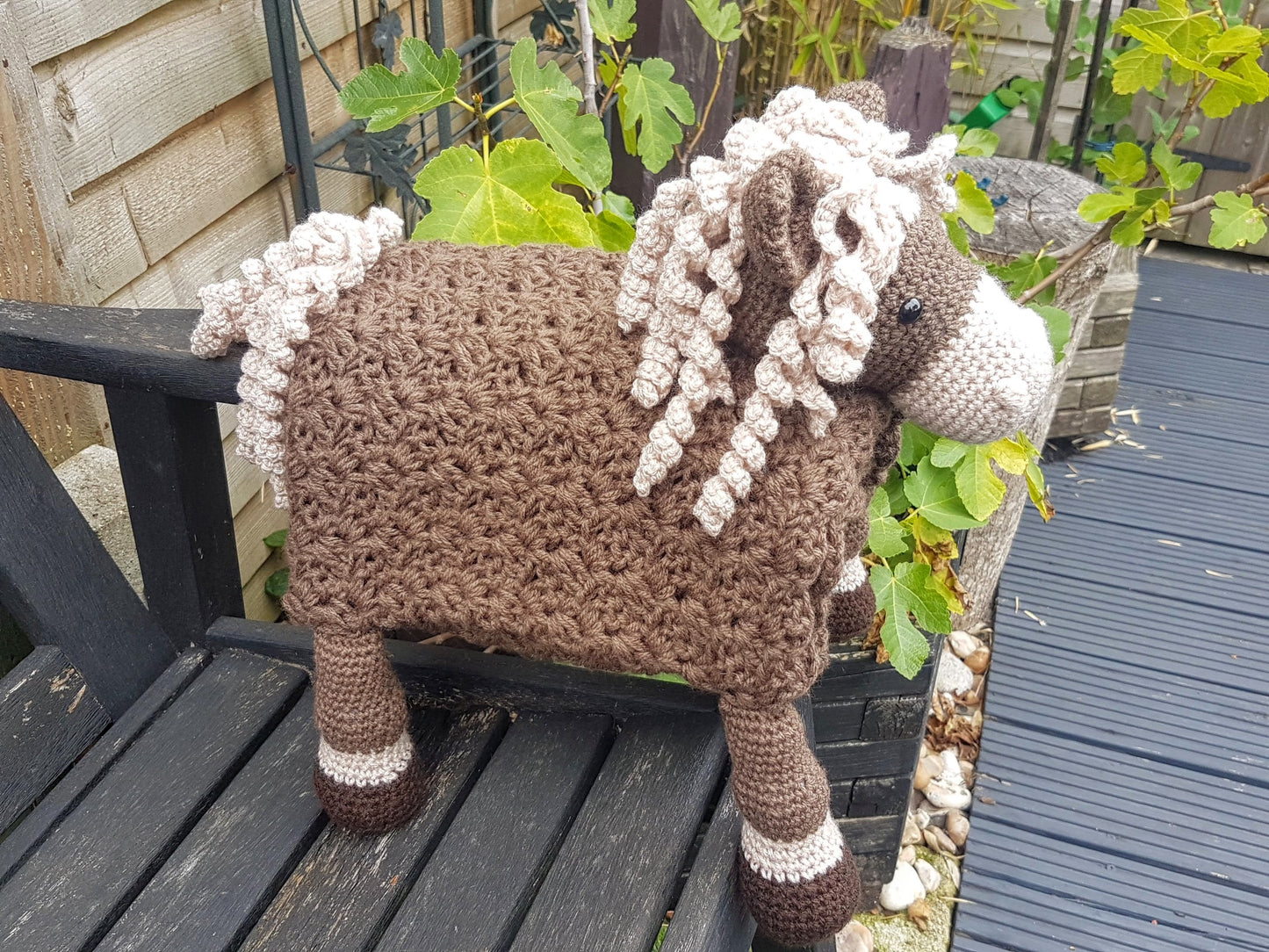 3in1 Farm Horse Baby Blanket Crochet Pattern | Pram Blanket Baby Gift Farmer Gift Amigurumi Pony Toy Horse Blanket Baby Shower Gift Birthday