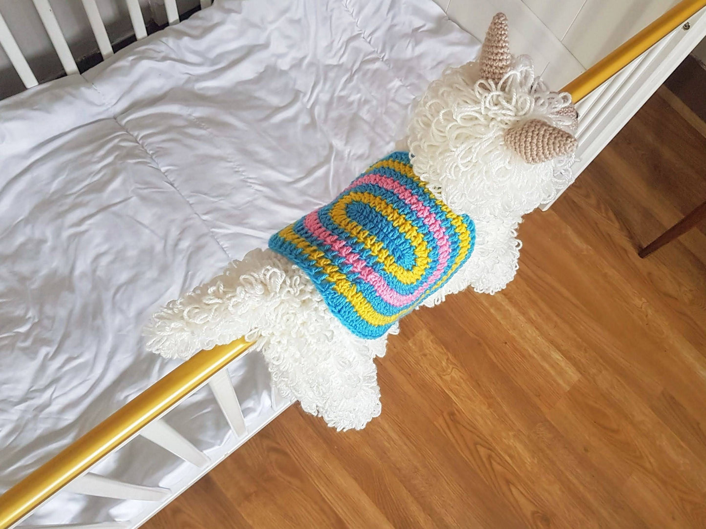 3in1 Llama Baby Blanket Crochet Pattern | Alpaca Llama Blanket Stroller Pram Toy Security Blanket Lovey Baby Shower Gift Boy Amigurumi Llama