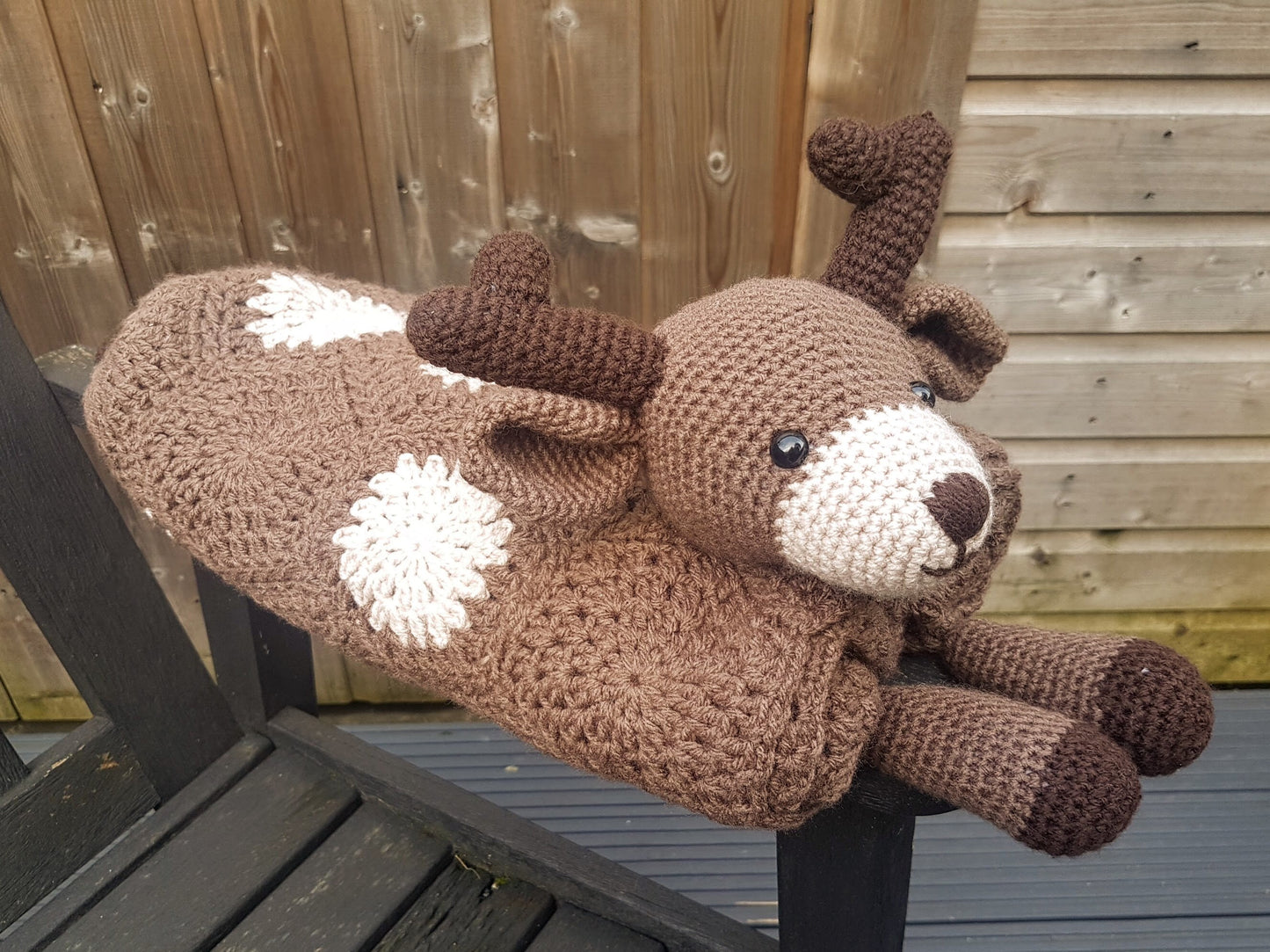 Deer Baby Blanket & Deer Lovey Baby Shower Set Crochet Patterns | Animal Baby Blanket Amigurumi Deer Snuggler Deer Blanket Baby Shower Gift