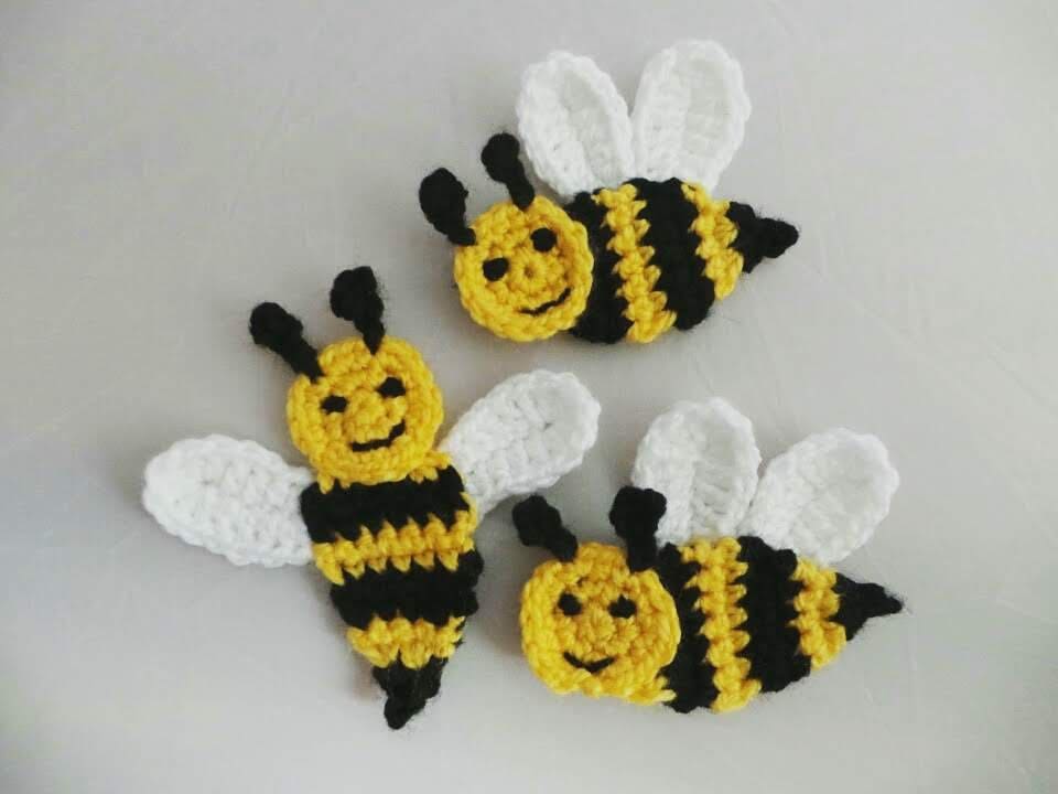 Happy Bee Applique Modular PATTERN