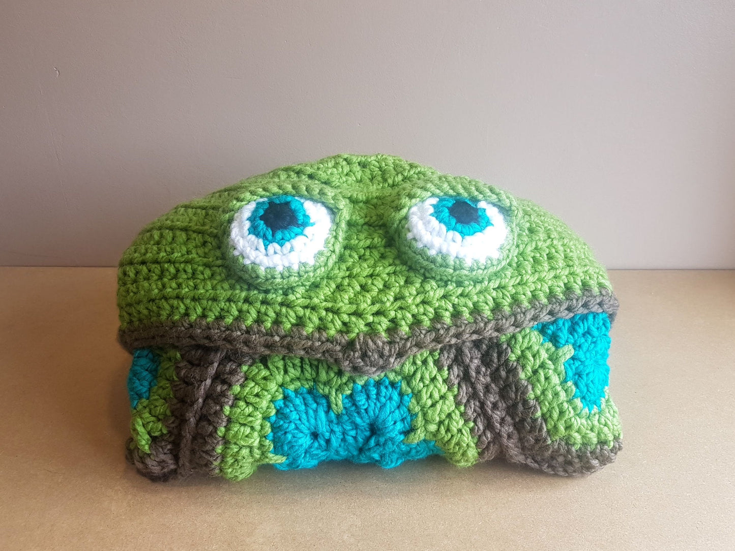 2 in 1 Sea Turtle Tortoise Hooded Blanket in Adult and Child Sizes Crochet Pattern - Baby Gift Marine Animals African Flower Granny Hexagon