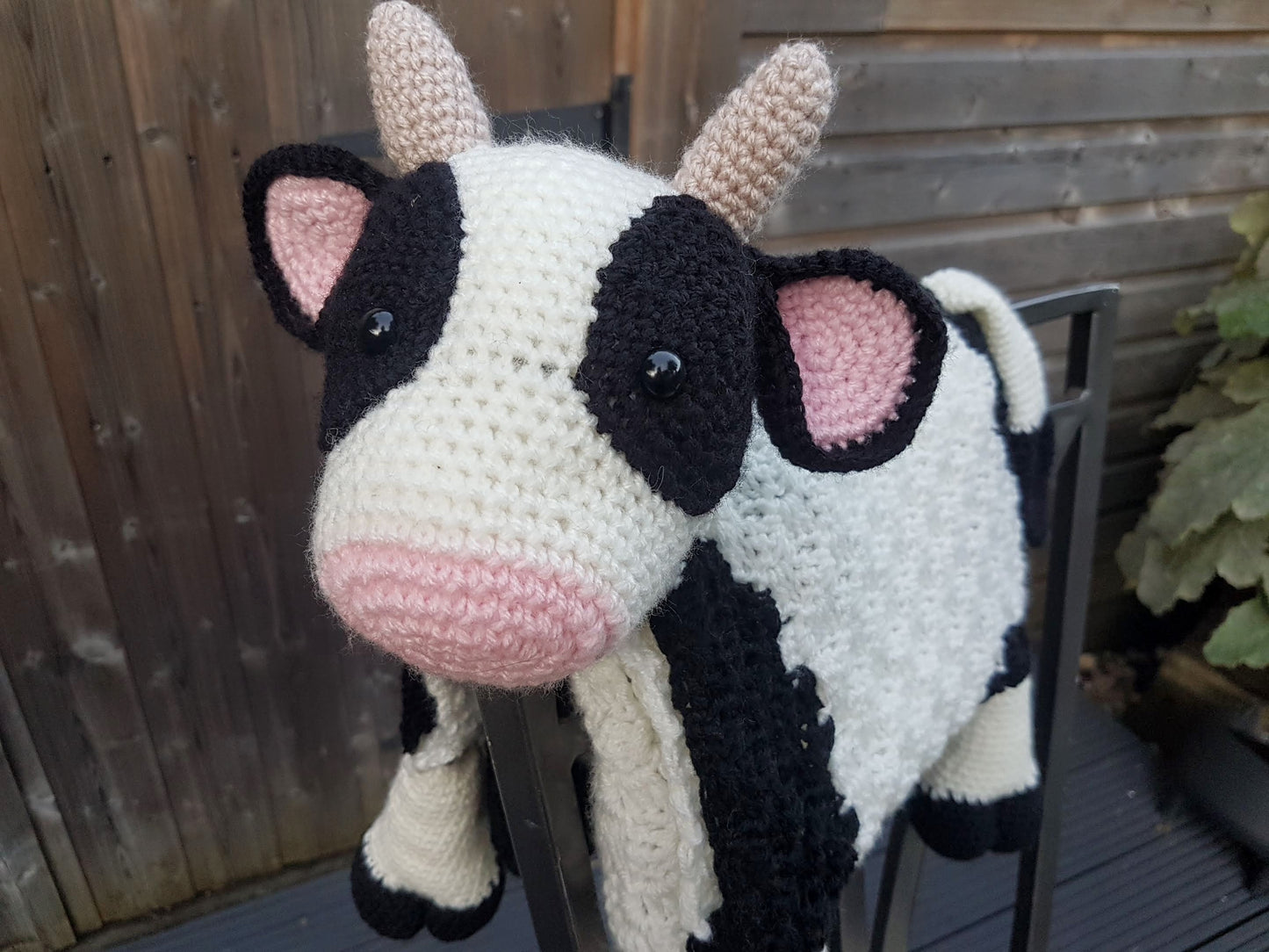 3in1 Farm Cow Folding Baby Blanket Crochet Pattern | C2C Graphghan Cow Print | Pram Crochet Blanket Toy Lovey | Baby Shower Gift | Birthday