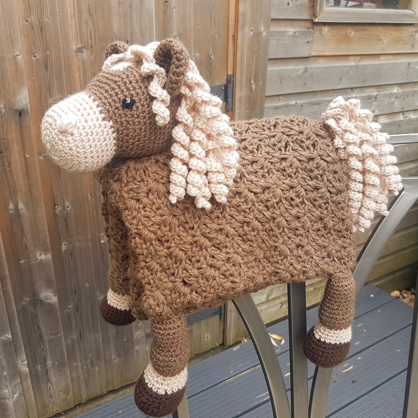 Horse Baby Blanket & 2 Horse Loveys Baby Shower Set Crochet Patterns | Multipurpose Baby Blanket and Amigurumi Horse Lovey Baby Shower Gift