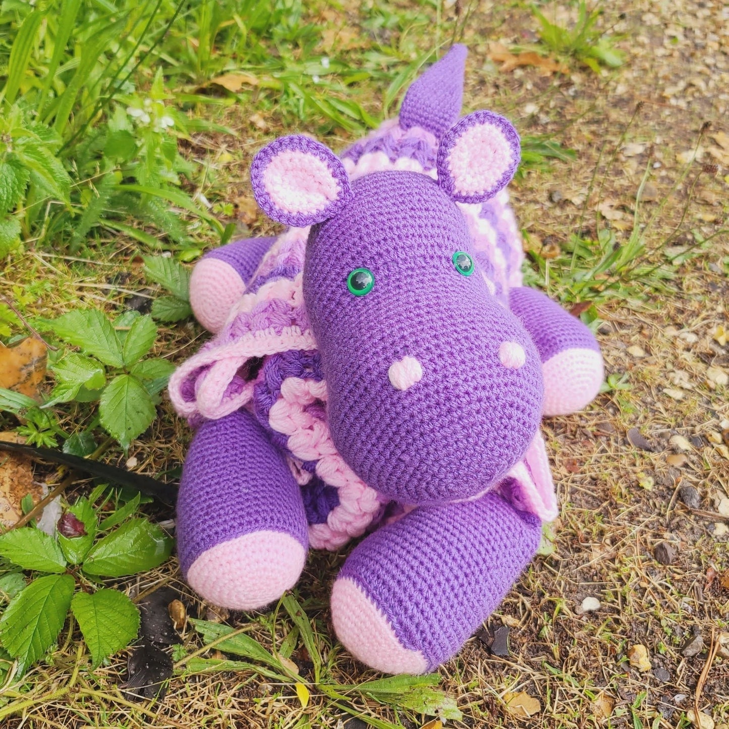 3in1 Safari Hippo Folding Baby Blanket Crochet Pattern | Amigurumi Hippo Blanket | Pram Crochet Blanket Toy Lovey Baby Shower Gift Birthday