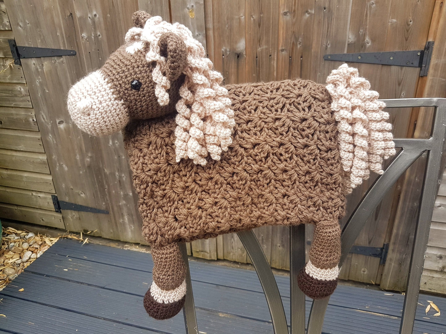 3in1 Farm Horse Baby Blanket Crochet Pattern | Pram Blanket Baby Gift Farmer Gift Amigurumi Pony Toy Horse Blanket Baby Shower Gift Birthday