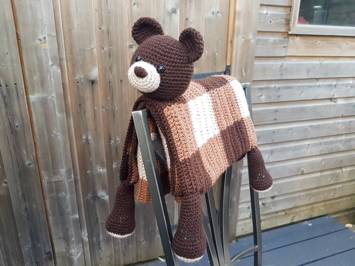 6 PATTERNS BUNDLE Of 3in1 Animal Baby Blankets - Sheep, Bear, Fox, Unicorn, Elephant & Deer - Baby Shower Gift For Moms - Amigurumi Blankets