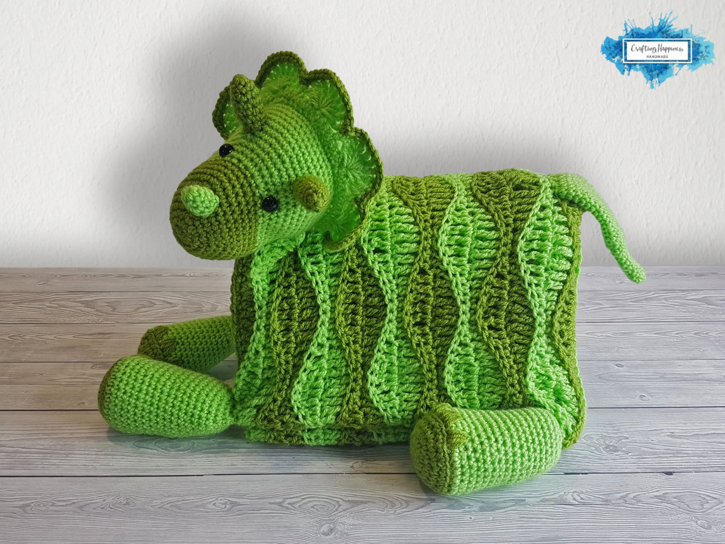 3in1 Dinosaur Baby Blanket Crochet Pattern | Dino Blanket Baby Shower Gift Boys & Girls Pram Blanket Amigurumi Dinosaur Blanket Crochet Toy