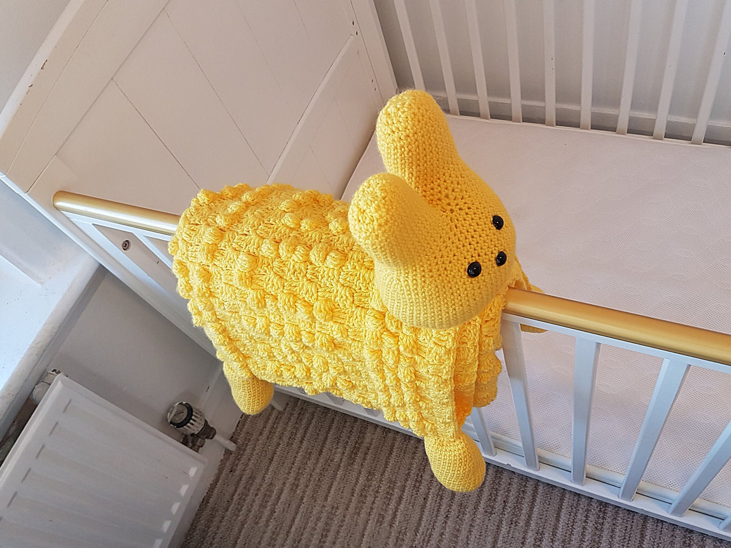 3in1 Easter Peep Bunny Baby Blanket Crochet Pattern | Bunny Blanket Crochet C2C Blanket Baby Shower Gift Yellow Easter Afghan Amigurumi Toy